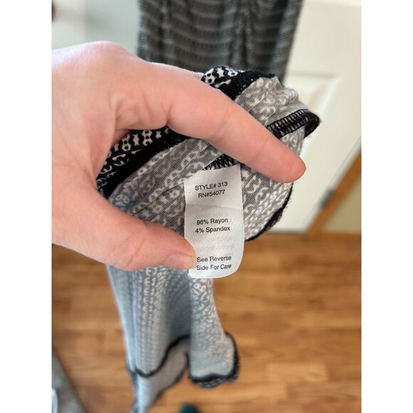 Cabi Twist Back Black And White Midi Dress Size Small - Picture 6 of 9